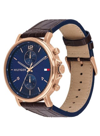 Men's Leather Multi-Function Daniel Chronograph Watch 1710418 - v1589381691/N37604854A_1