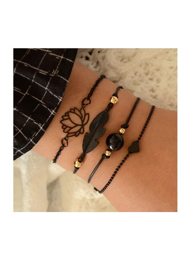 بيوينتي طقم أساور بحلية مكون من 4 قطع - Image 2