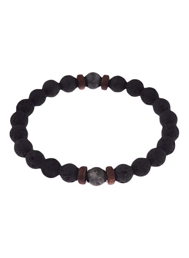 Beauenty Lava Stone Beaded Bracelet  - Image 1