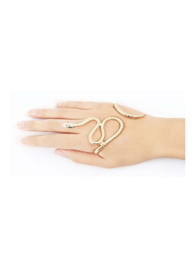 Beauenty Alloy Spiral Snake Punk Bracelet  - Image 3