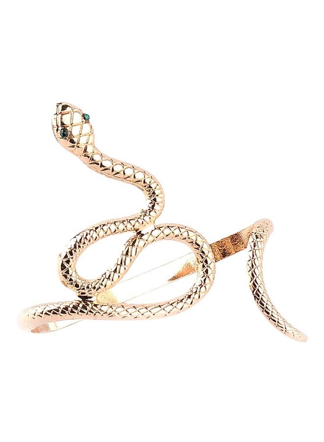 Beauenty Alloy Spiral Snake Punk Bracelet  - Image 1