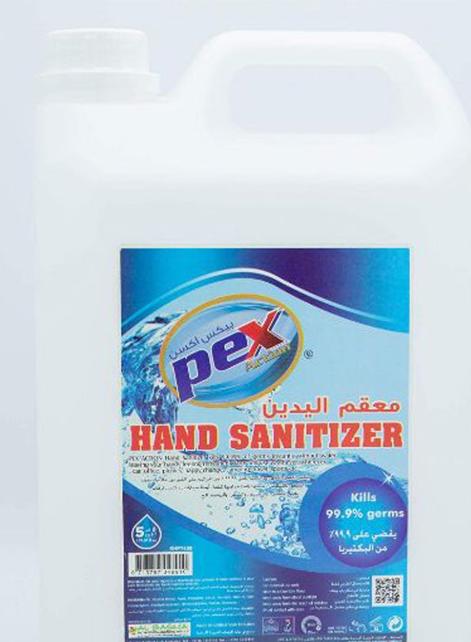 Pex Non-Sticky Action Hand Sanitizer 5Liters - Image 2