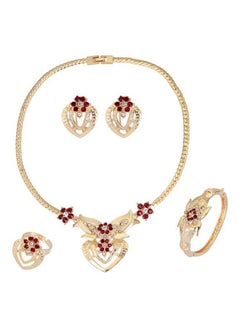 Gold/Red/Clear