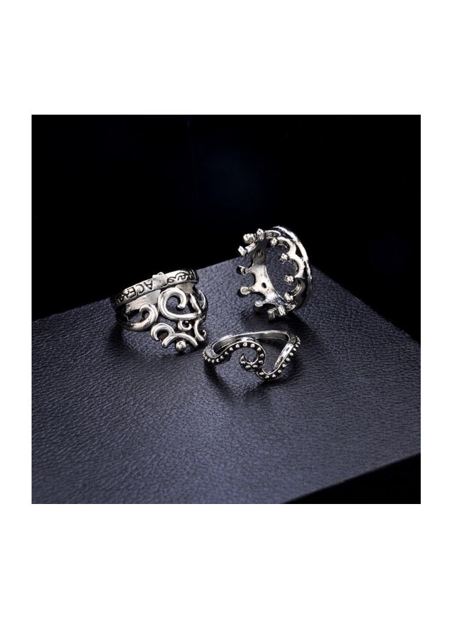 Beauenty 16-Piece Metal Bohemian Vintage Style Ring Set  - Image 4