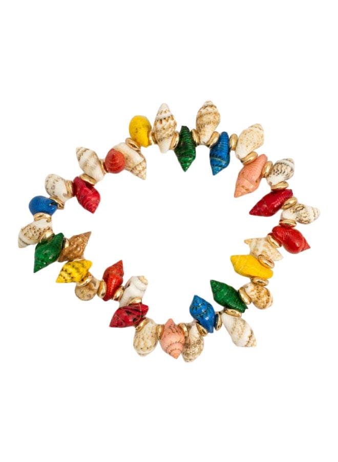 Bijou Brigitte - Conch Shell Beaded Bracelet - Image 1