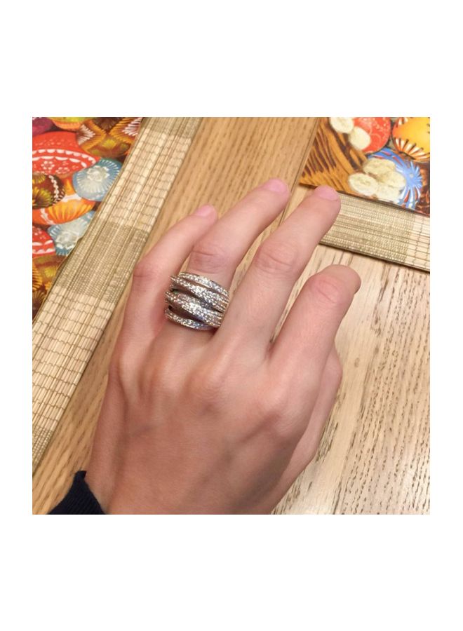 بيوينتي خاتم من النحاس مرصع بأحجار الزركونيا المكعبة - Image 2