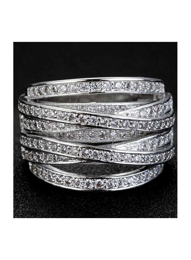 بيوينتي خاتم من النحاس مرصع بأحجار الزركونيا المكعبة - Image 4