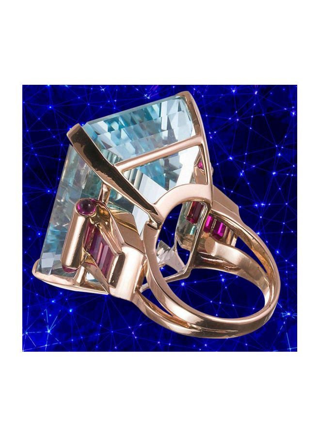 Beauenty Copper Cubic Zirconia Studded Ring - Image 2