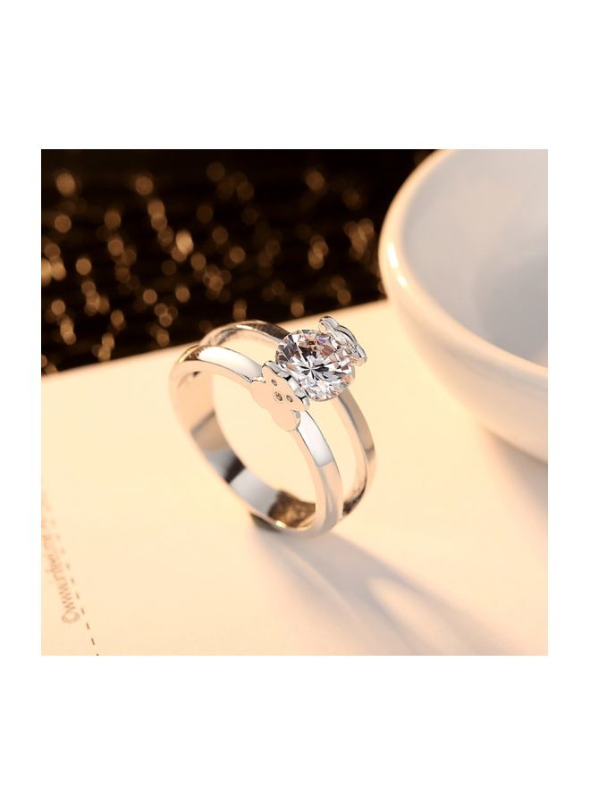 Beauenty Copper Zircon Studded Ring - Image 3