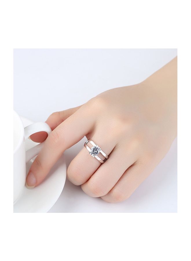 Beauenty Copper Zircon Studded Ring - Image 2