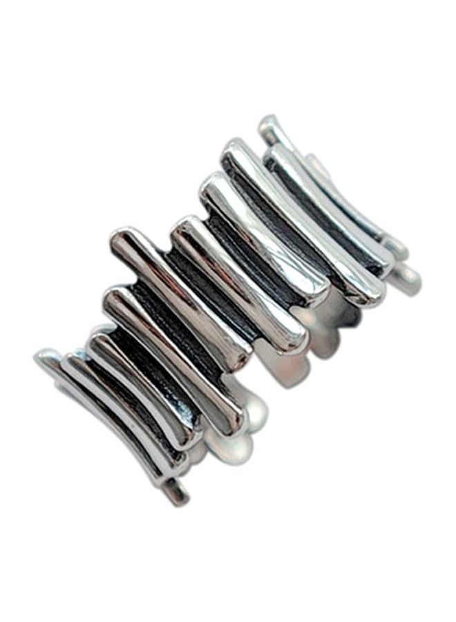 بيوينتي خاتم من الفضة الإسترليني 925 بتصميم هندسي - Image 1