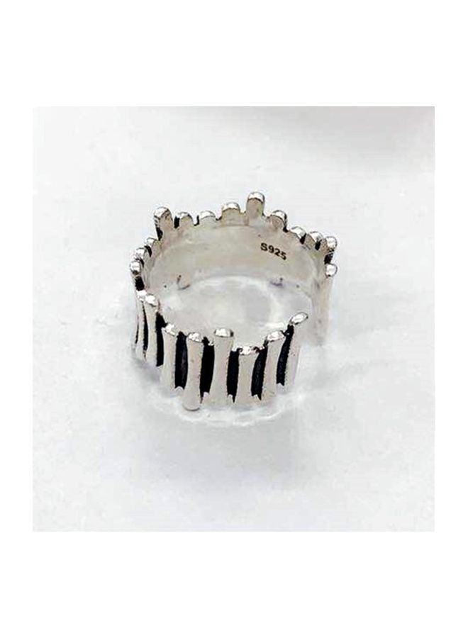 بيوينتي خاتم من الفضة الإسترليني 925 بتصميم هندسي - Image 2