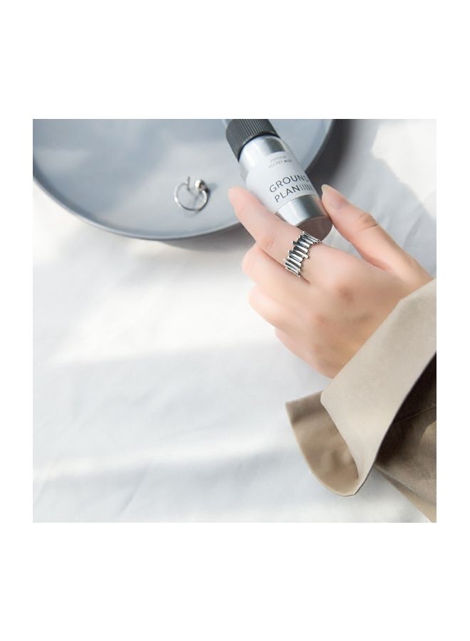 بيوينتي خاتم من الفضة الإسترليني 925 بتصميم هندسي - Image 4