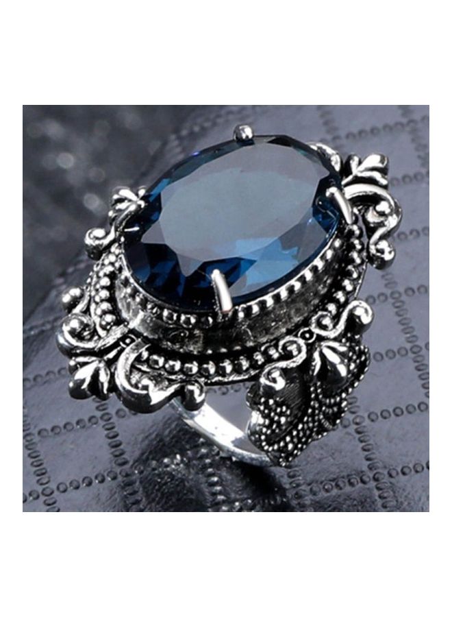 Beauenty Copper Cubic Zirconia Studded Wedding Ring - Image 2