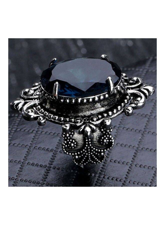 Beauenty Copper Cubic Zirconia Studded Wedding Ring - Image 5