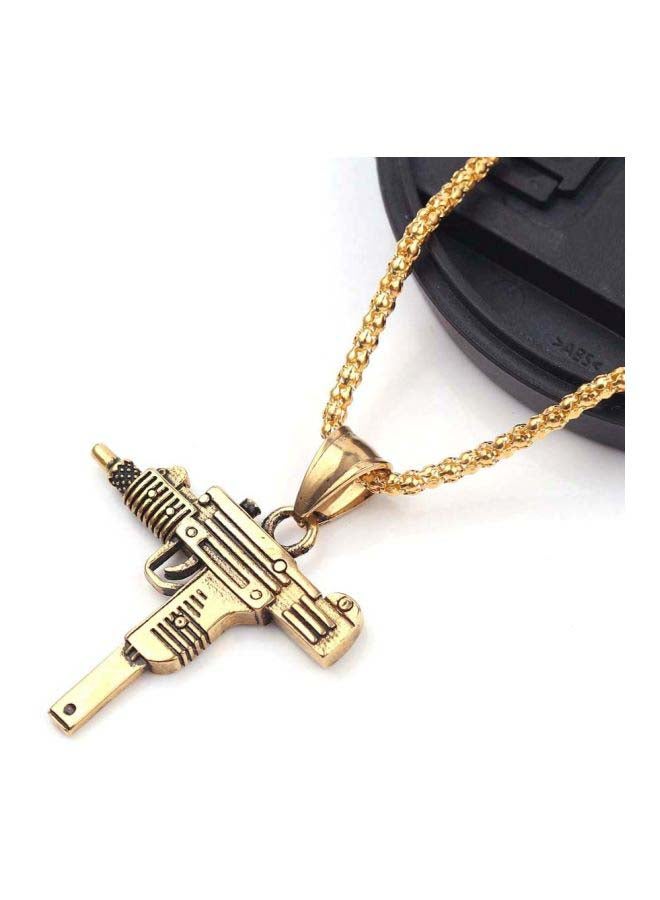 بيوينتي قلادة من سبائك الزنك بدلاية على شكل بندقية - Image 4