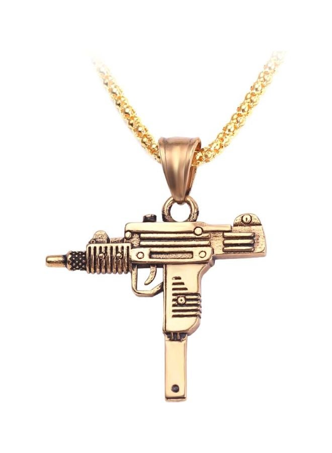 بيوينتي قلادة من سبائك الزنك بدلاية على شكل بندقية - Image 1