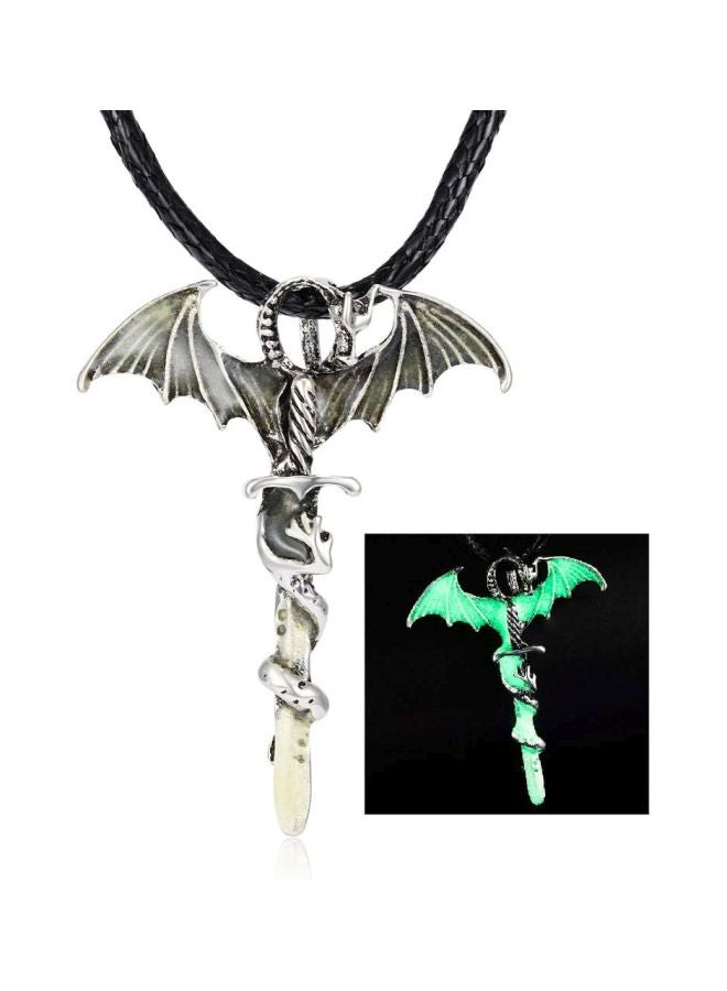 Beauenty - Vintage Glow In The Dark Pendant Necklace - Image 1