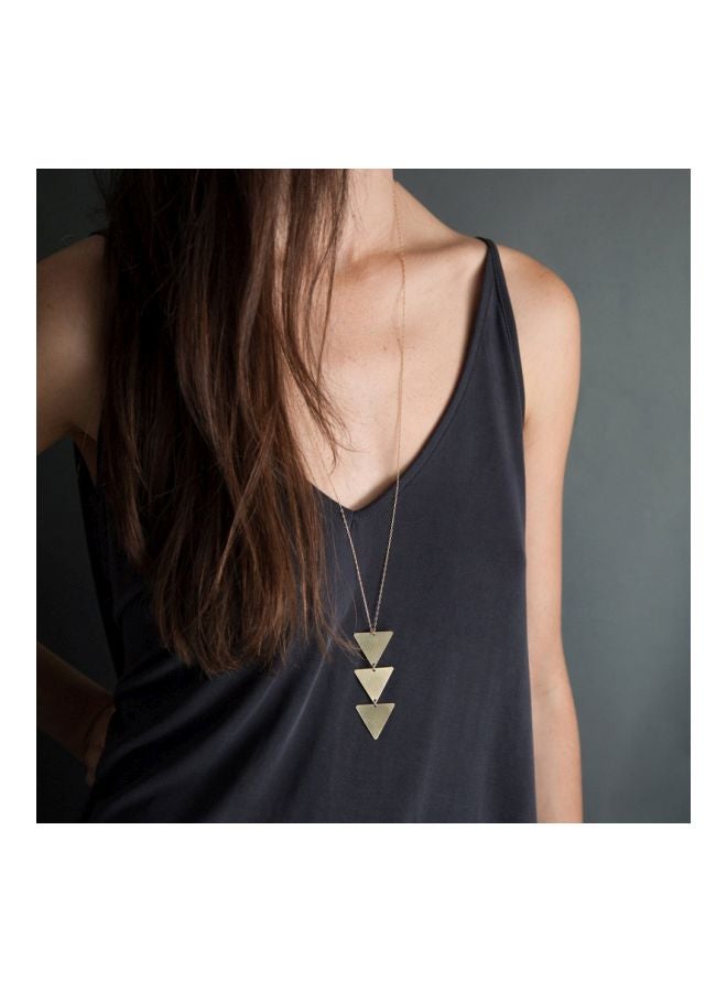 بيوينتي قلادة بدلاية بشكل هندسي - Image 3