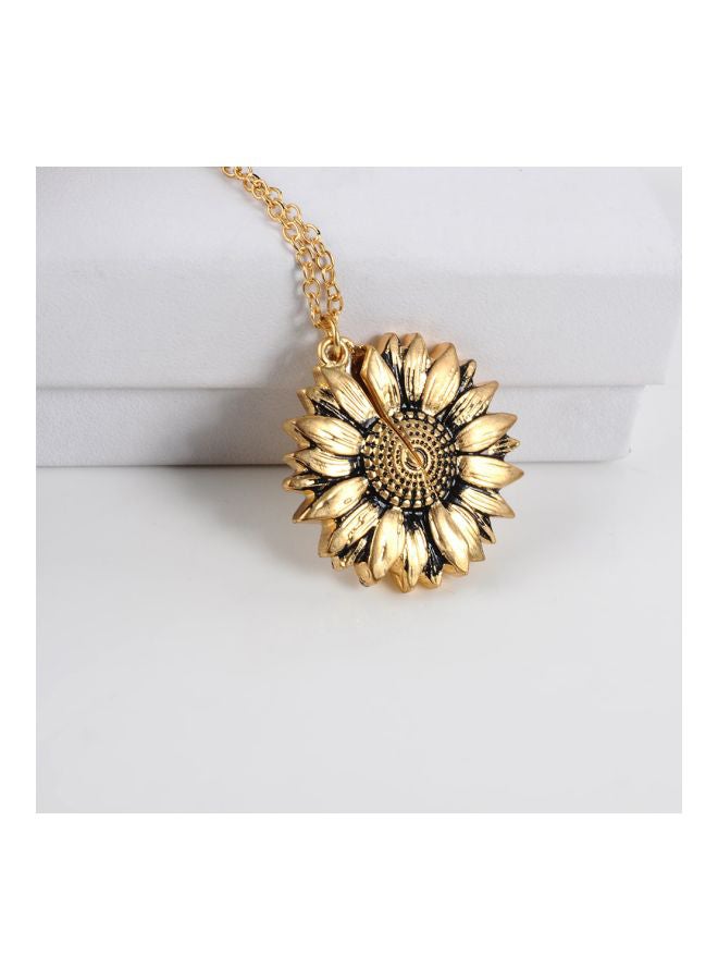 بيوينتي قلادة معدنية بدلاية مطبوع عليها عبارة "You Are My Sunshine" - Image 4