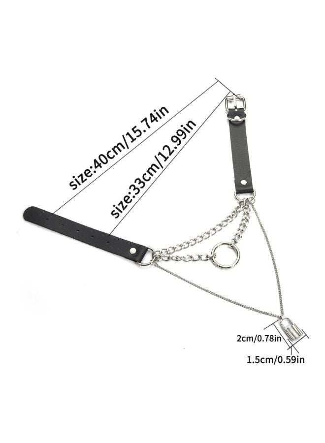 بيوينتي قلادة بسلسلة على شكل قفل - Image 2