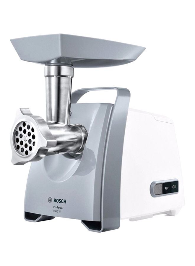 BOSCH Meat Mincer 600.0 W MFW66020GB White  - Image 1