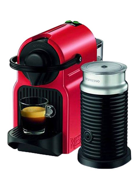 Electric Nespresso Inissia Bundle 1260W 0.7 L 1260.0 W BEC200XR Red/Black