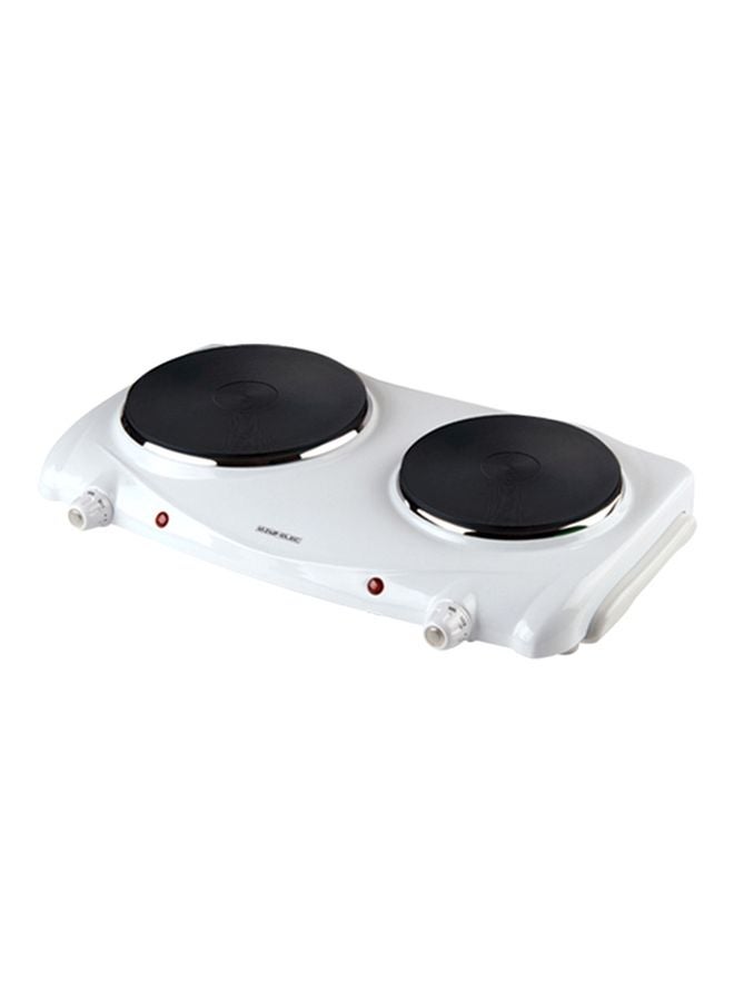 ALSAIF-ELEC Countertop Electric Cooking Plate AL1302B White 