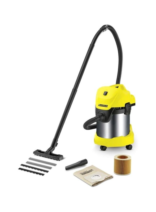 KARCHER Multi-Purpose Vacuum Cleaner 1000W 17 L 1000 W WD 3 Silver/Yellow/Black - Image 2