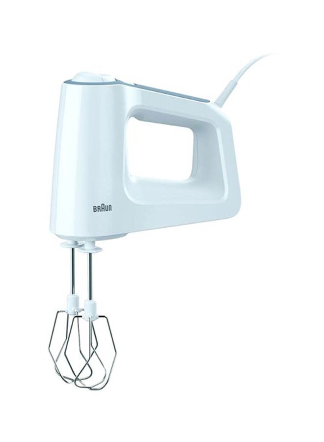 BRAUN - MultiMix 3 Hand Mixer 500W 500.0 W HM3105 White/Silver/Clear - Image 1