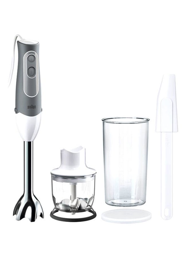 BRAUN MultiQuick 5 Baby Food Maker And Hand Blender 600Ml MQ523 Grey/Silver/Clear 