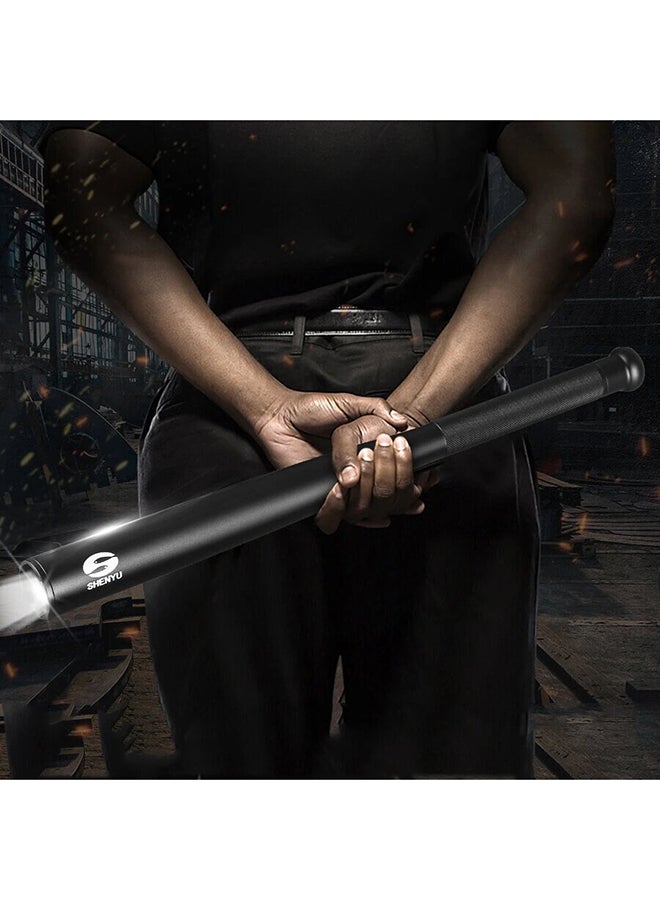 QiaoKai - Baseball Bat Electric LED Flashlight Black - Image 1