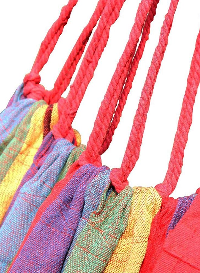 QiaoKai - Ultralight Camping Hammock With Backpack Multicolour 279x152x199cm - Image 1