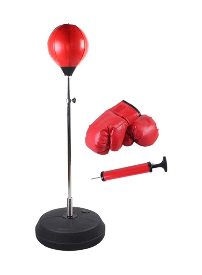 مجموعة ملاكمة مع حامل الكرة المرتدة - Image 2