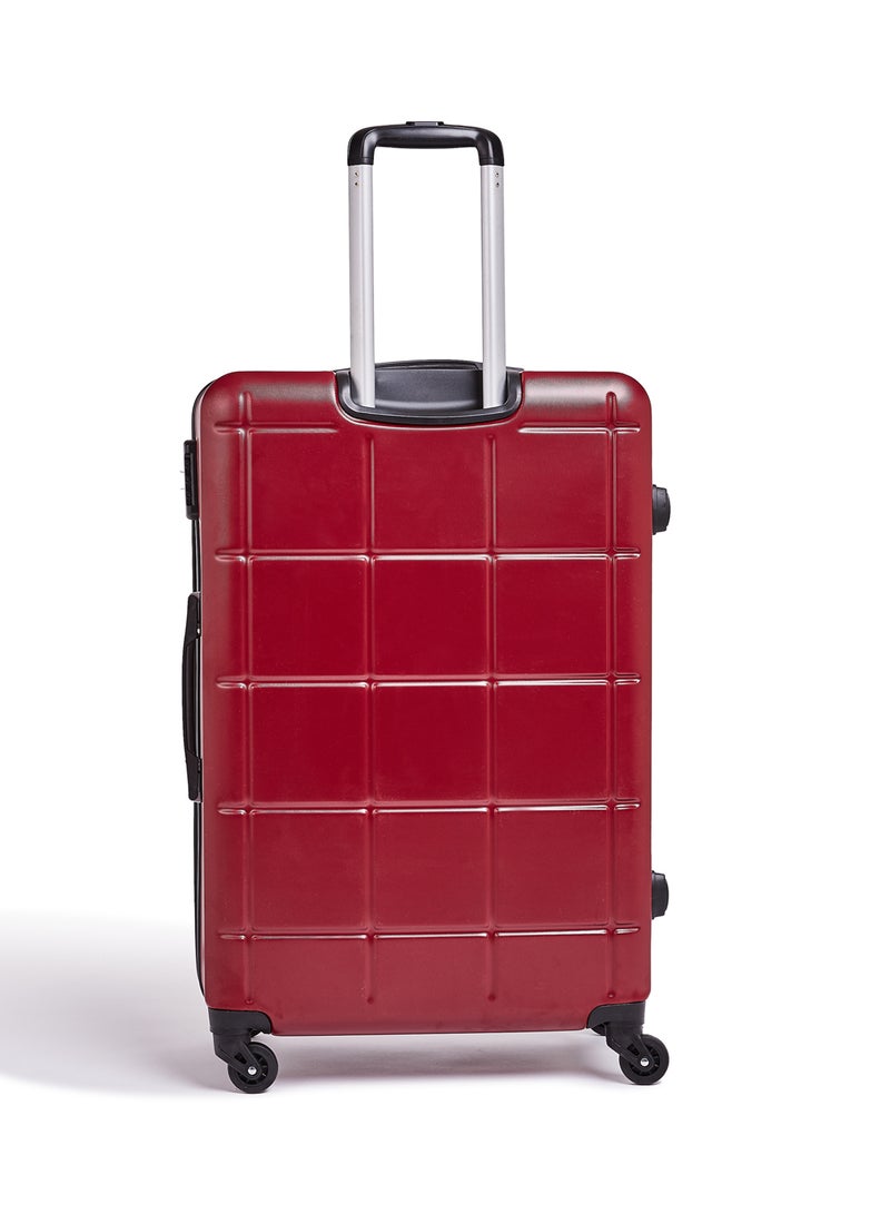 Regency - New Legion Hardside Medium Check in Luggage Trolley Burgundy - Image 1