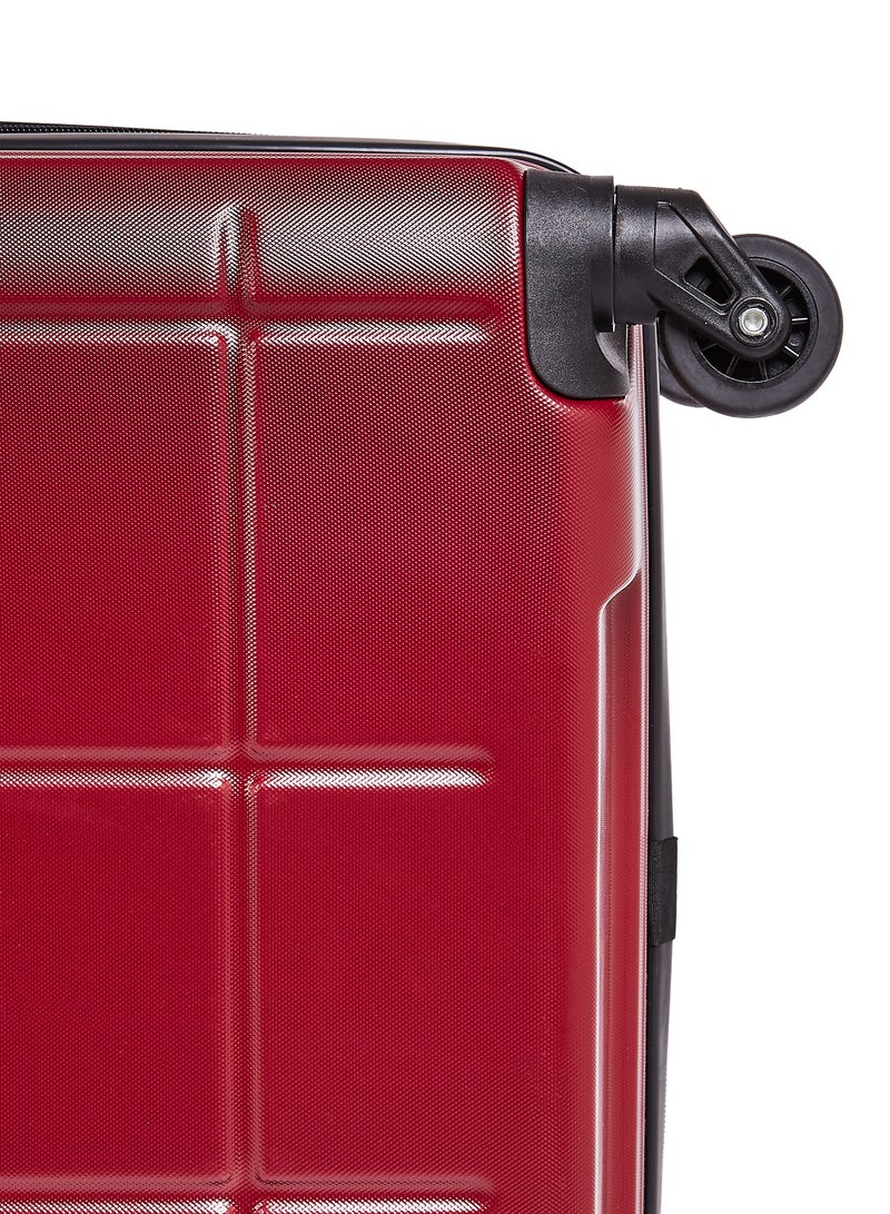 Regency - New Legion Hardside Medium Check in Luggage Trolley Burgundy - Image 1