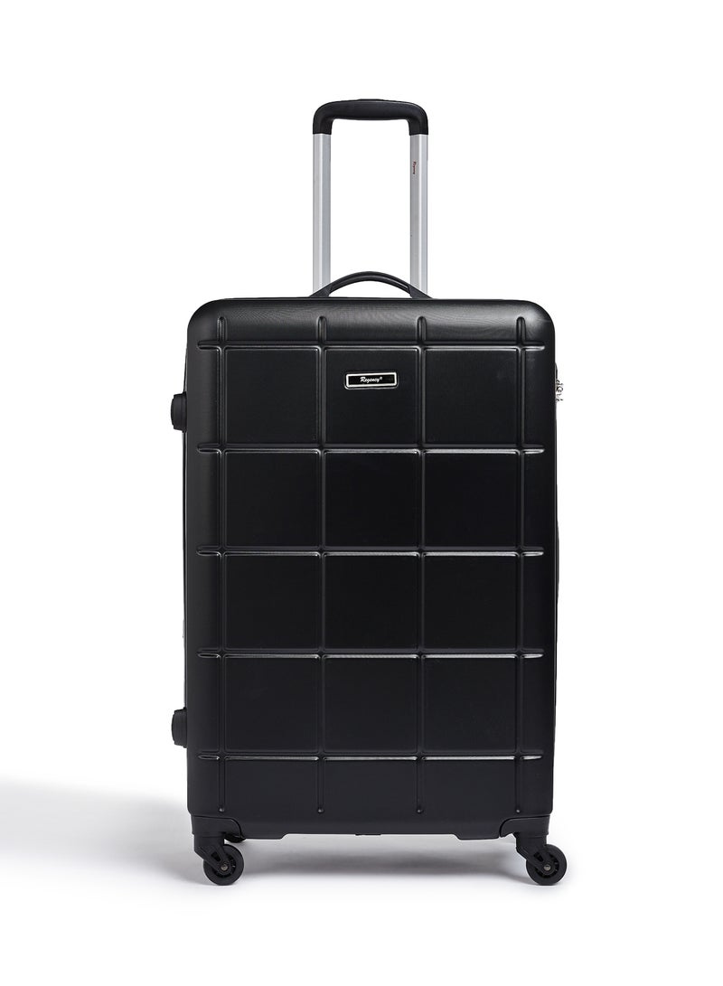 Regency New Legion Hardside Large Check in Luggage Trolley Black - Image 1