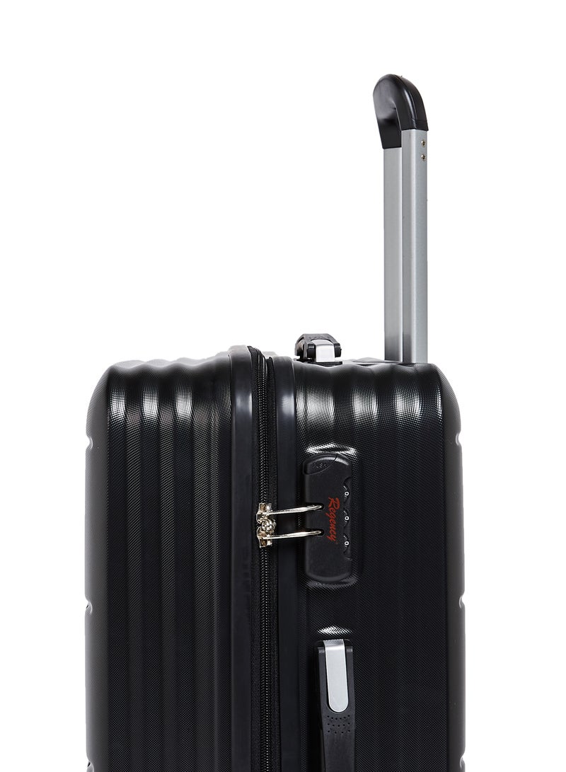 Regency New Legion Hardside Large Check in Luggage Trolley Black - Image 4