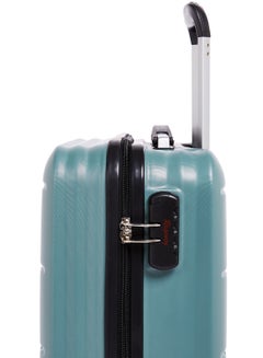 New Legion Hardside Small Cabin Luggage Trolley Dark Green - v1589434580/N37798228A_4