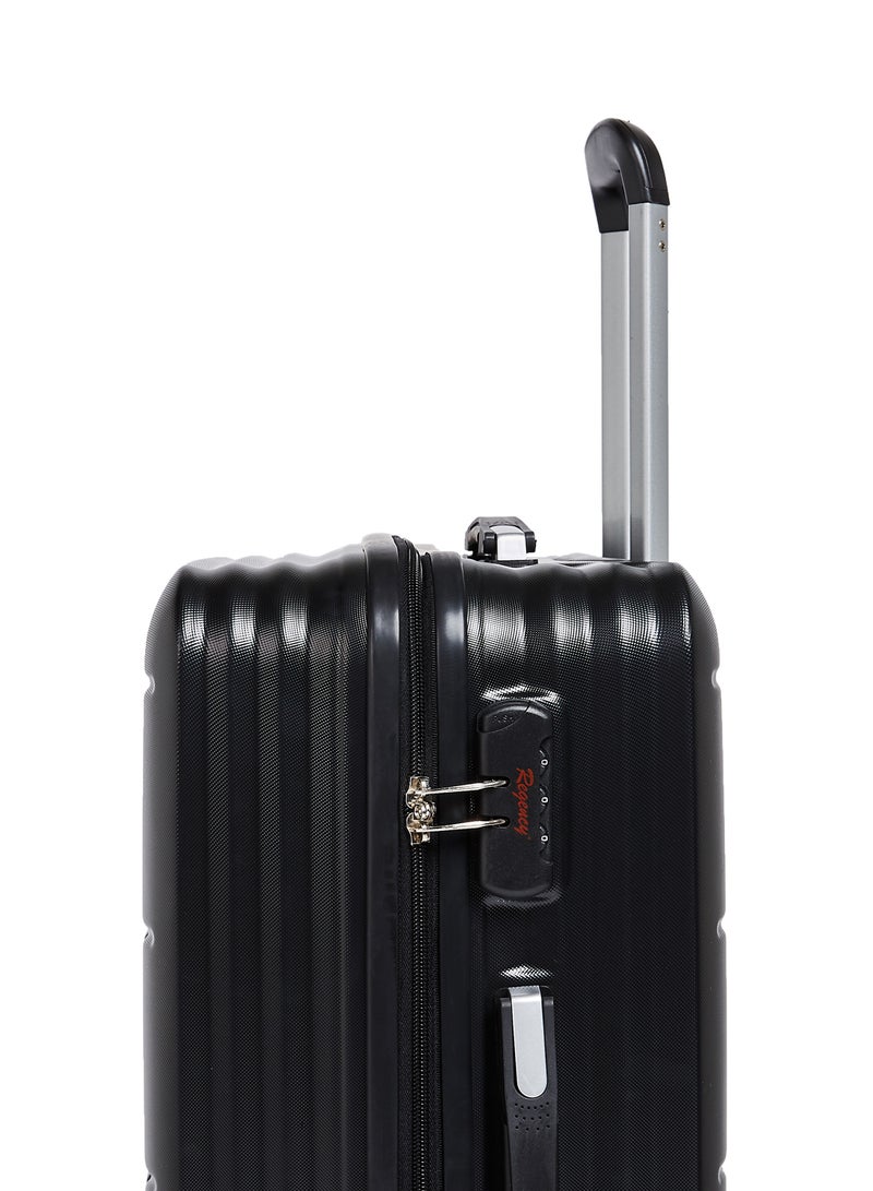 Regency New Legion Hardside Medium Check in Luggage Trolley Black - Image 4