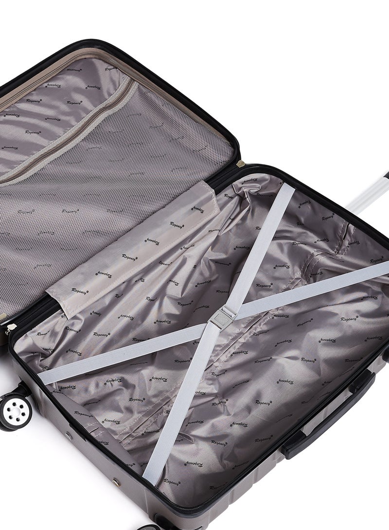 Regency - Tidal Luggage Medium Check in Trolley 24-inch Coffee - Image 1
