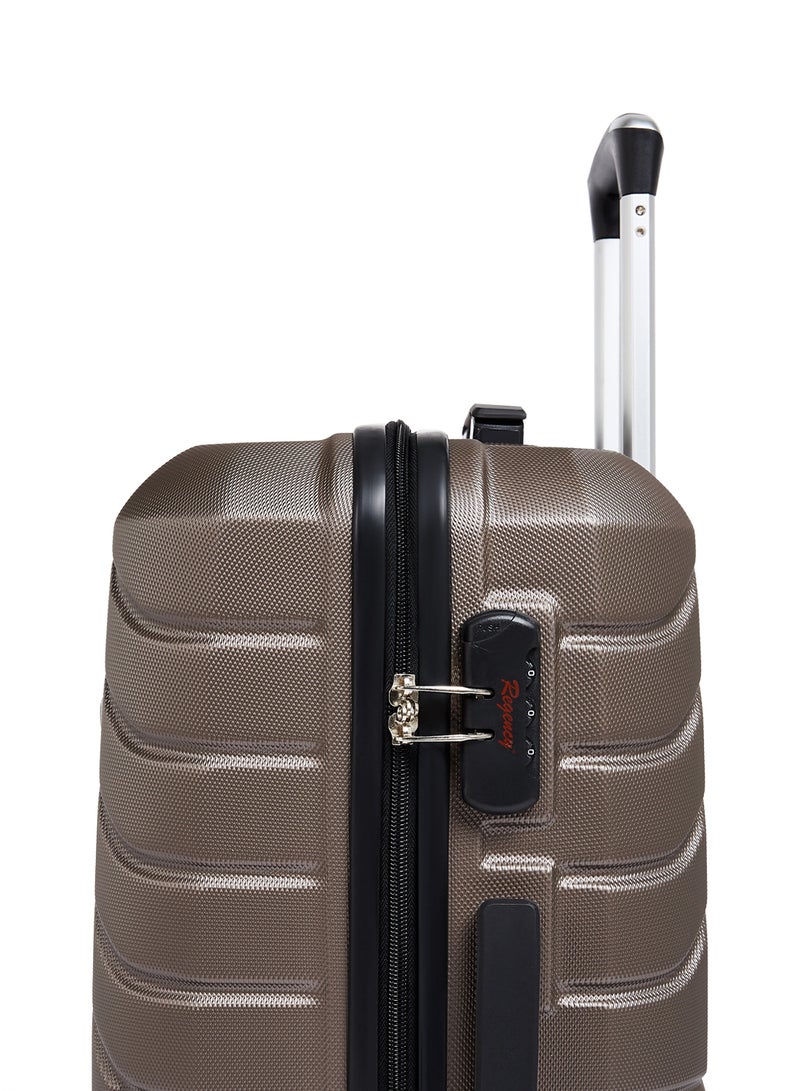 Regency - Tidal Luggage Medium Check in Trolley 24-inch Coffee - Image 1