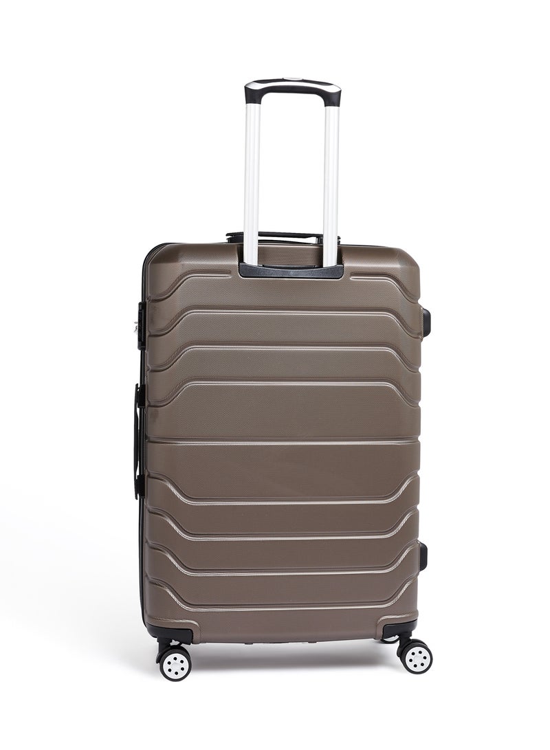 Regency - Tidal Luggage Medium Check in Trolley 24-inch Coffee - Image 1