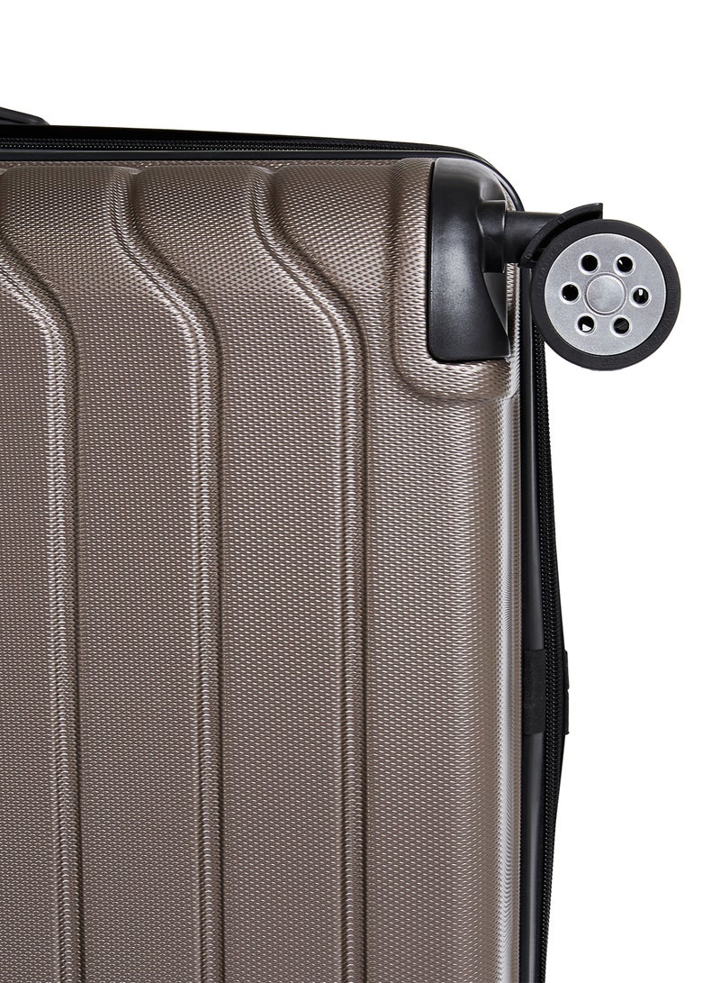 Regency - Tidal Luggage Medium Check in Trolley 24-inch Coffee - Image 1