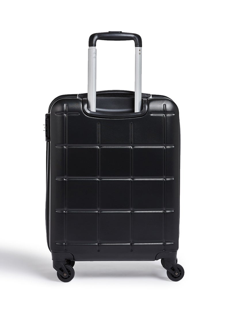 New Legion Hardside Small Cabin Luggage Trolley Black