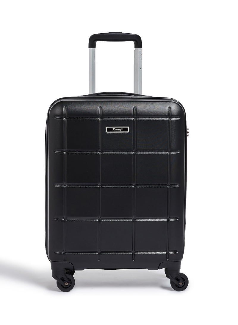 New Legion Hardside Small Cabin Luggage Trolley Black
