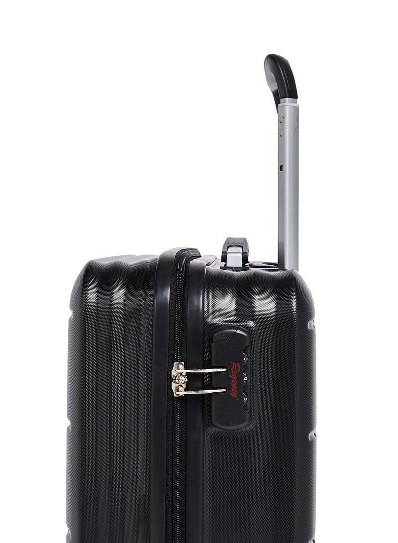 New Legion Hardside Small Cabin Luggage Trolley Black
