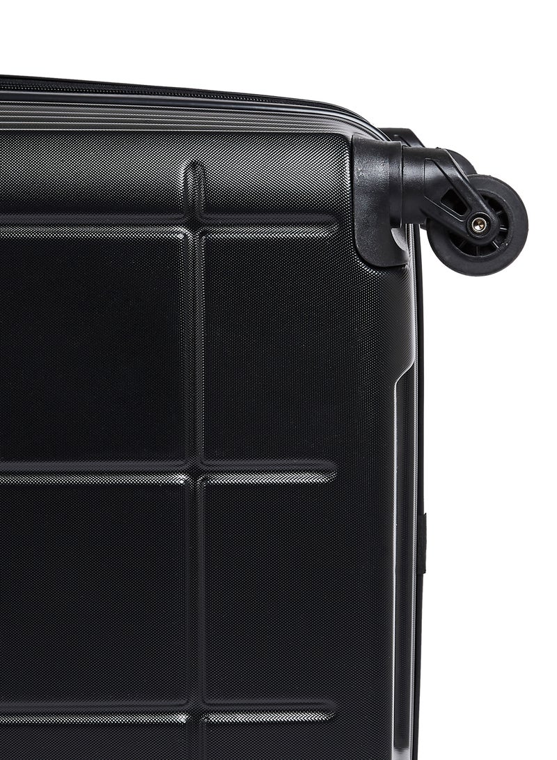 New Legion Hardside Small Cabin Luggage Trolley Black