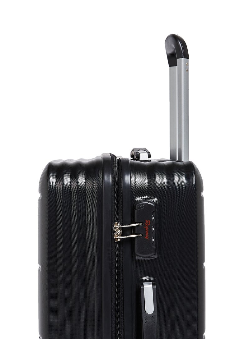 Regency New Legion Hardside 3 Piece Luggage Trolley Set Black - Image 4