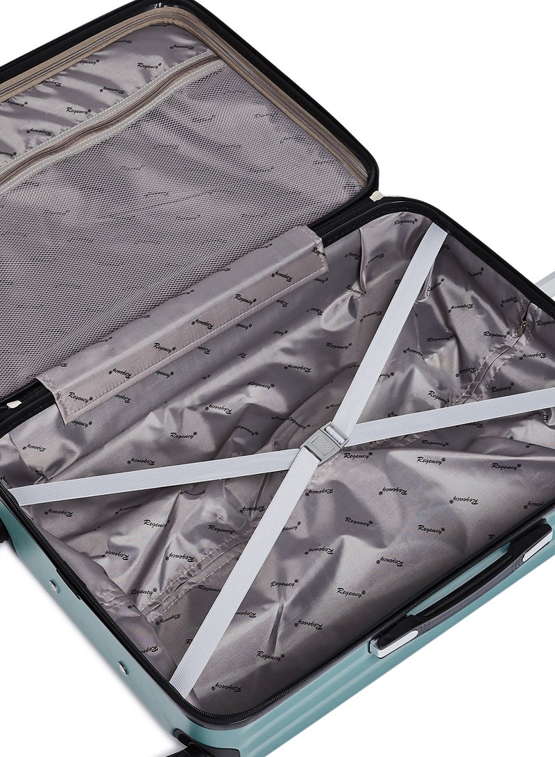 Regency New Legion Hardside Medium Check in Luggage Trolley Dark Green - Image 3